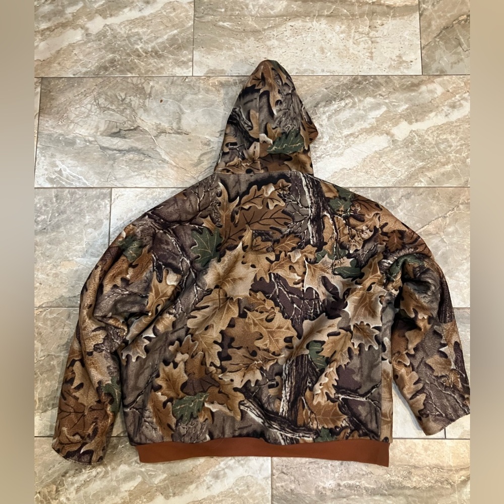 Vintage Cabellas Camo Dry Plus Pull Over Hoodie - Picture 6 of 6